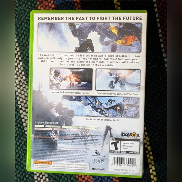 LOST PLANET | Extreme Condition | Xbox 360 Live | Game in Box | GC - Picture 3 of 4